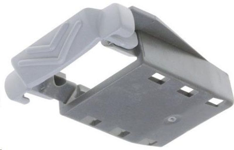 Cap rail front swing
