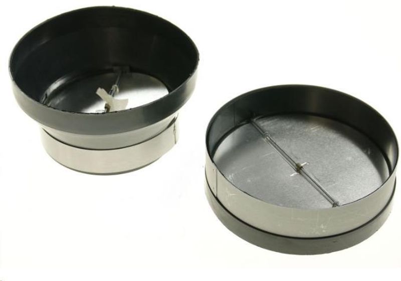 REDUCTIONFLANGE150-120BK+MET.RING+VAL