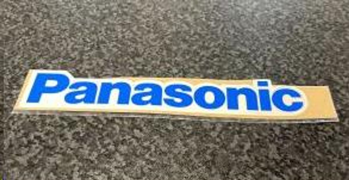 Panasonic emblem til frontdeksel utedel