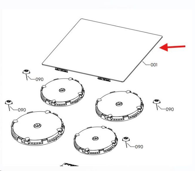 Hovedbilde Glassplate Electrolux induksjonstopp – ...